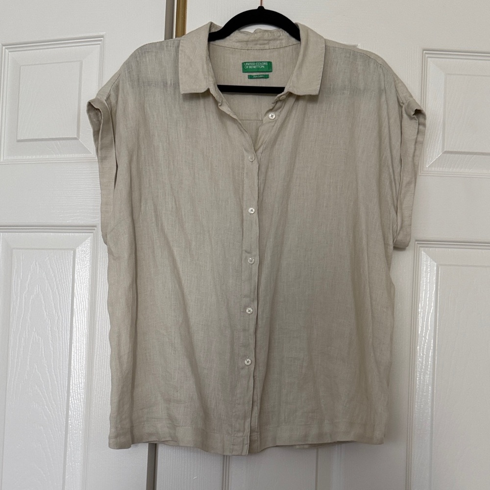 United Colors Of Benetton Linen Top